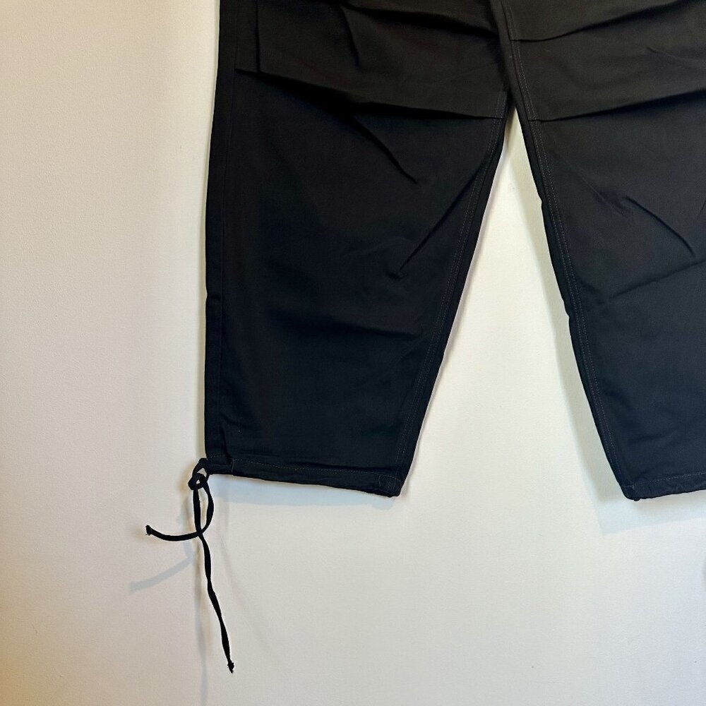 NWT Good American Cotton Uniform Relaxed Drawstring High Rise Denim 8/29 - Picture 9 of 9